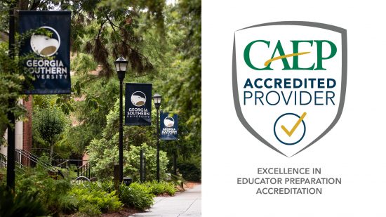 COE CAEP accredited provider logo image